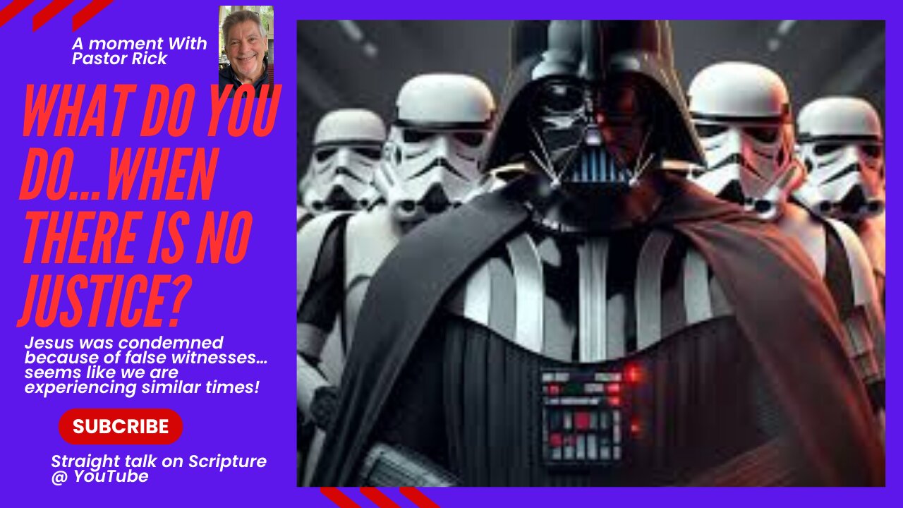 What do you do with justice has been taken away?