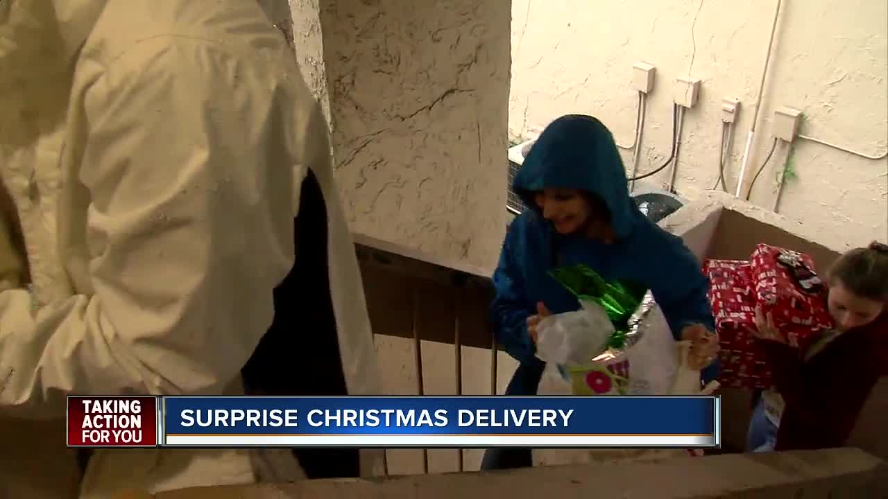 Single mom, 4 kids surprised by gifts from generous viewers