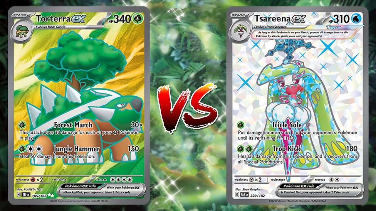 Pokemon TCG Live Torterra EX VS Tsareena EX Pidgeot EX!!