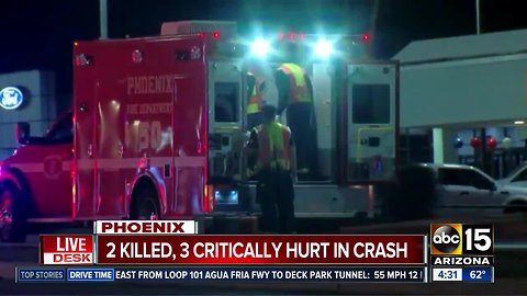 At least 2 dead after rollover crash on Bell Road near I-17