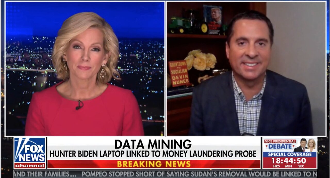 Rep. Nunes: American people deserve to know why FBI didn't disclose Biden laptop to Congress