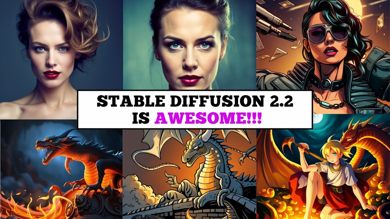 Stable Diffusion 2.2 XL Is Here And It Is AWESOME! - Try It Free!