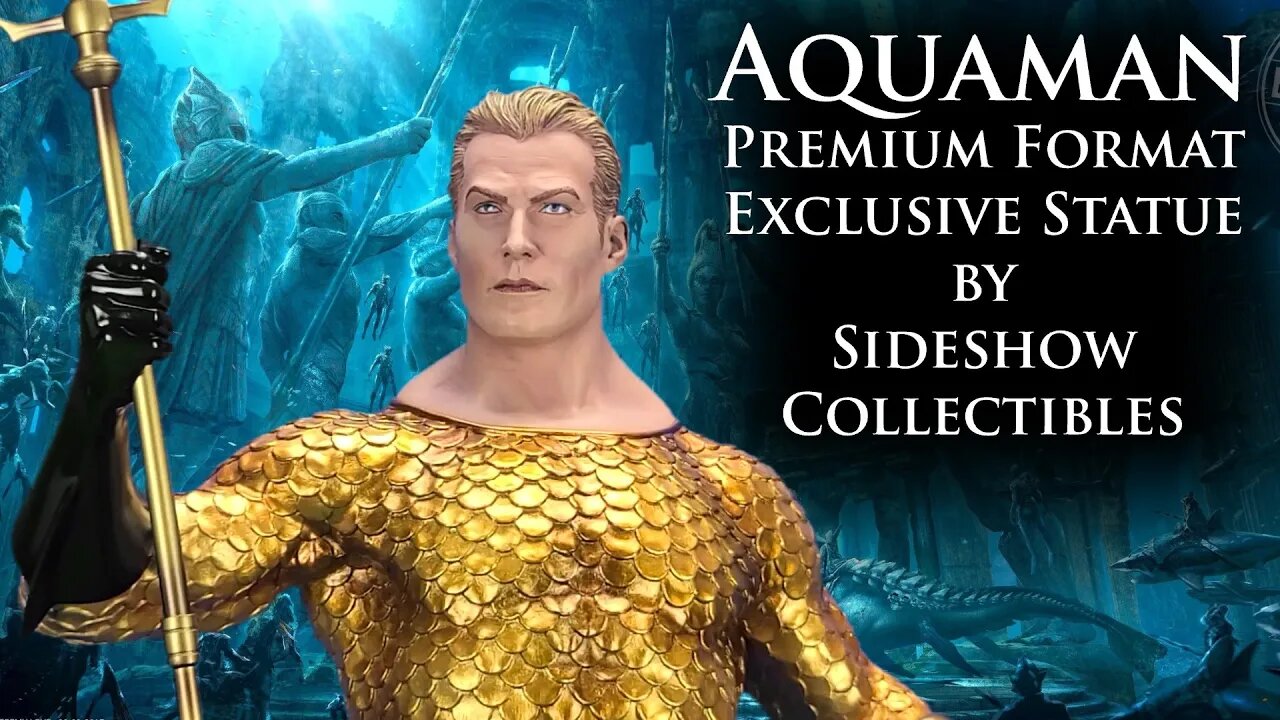 Aquaman Premium Format Exclusive Statue by Sideshow Collectibles