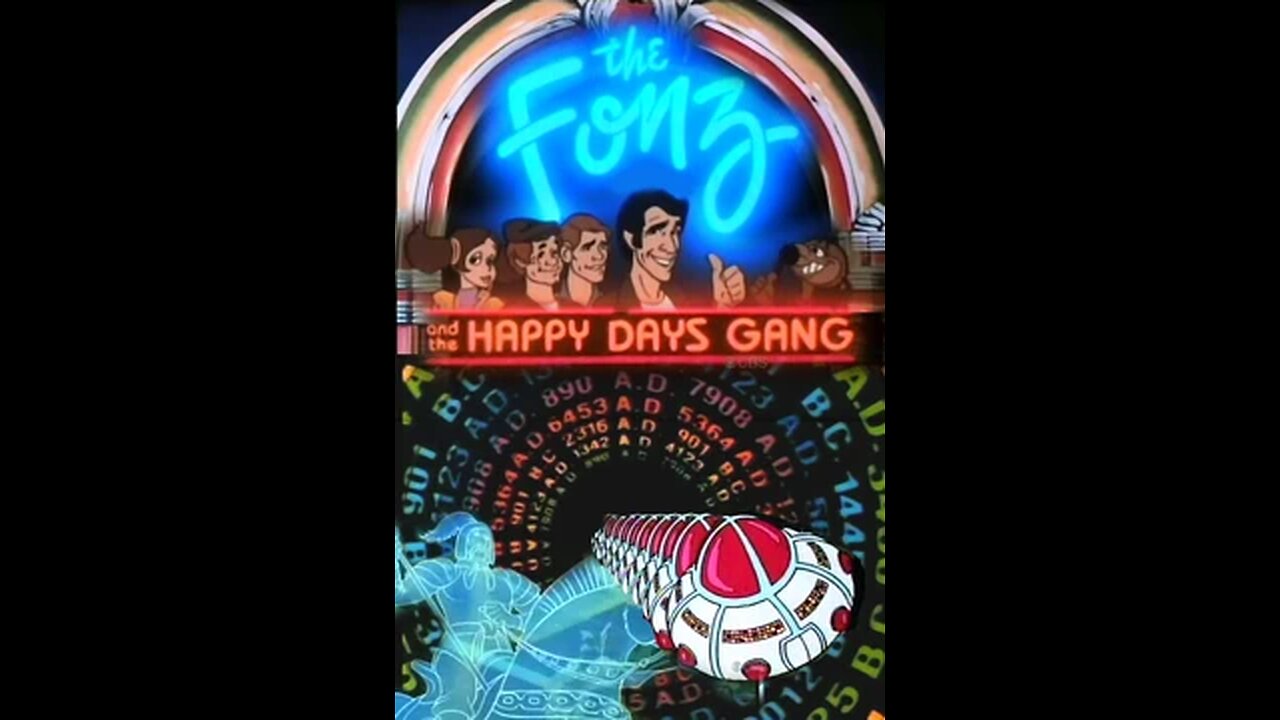 The Fonz and the Happy Days Gang ( Bye Bye Blackbeard ) Full Cartoon 1980