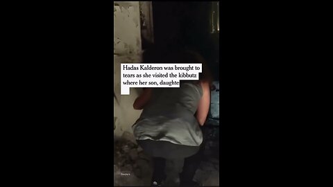 Hadas Kalderon sobs over her kidnapped family