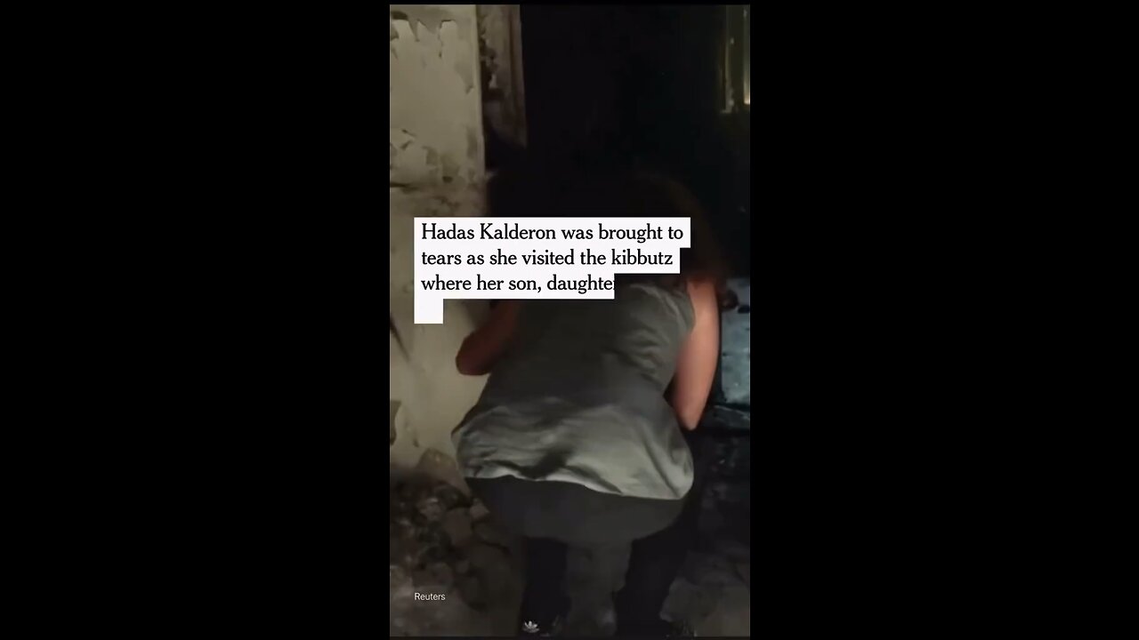 Hadas Kalderon sobs over her kidnapped family