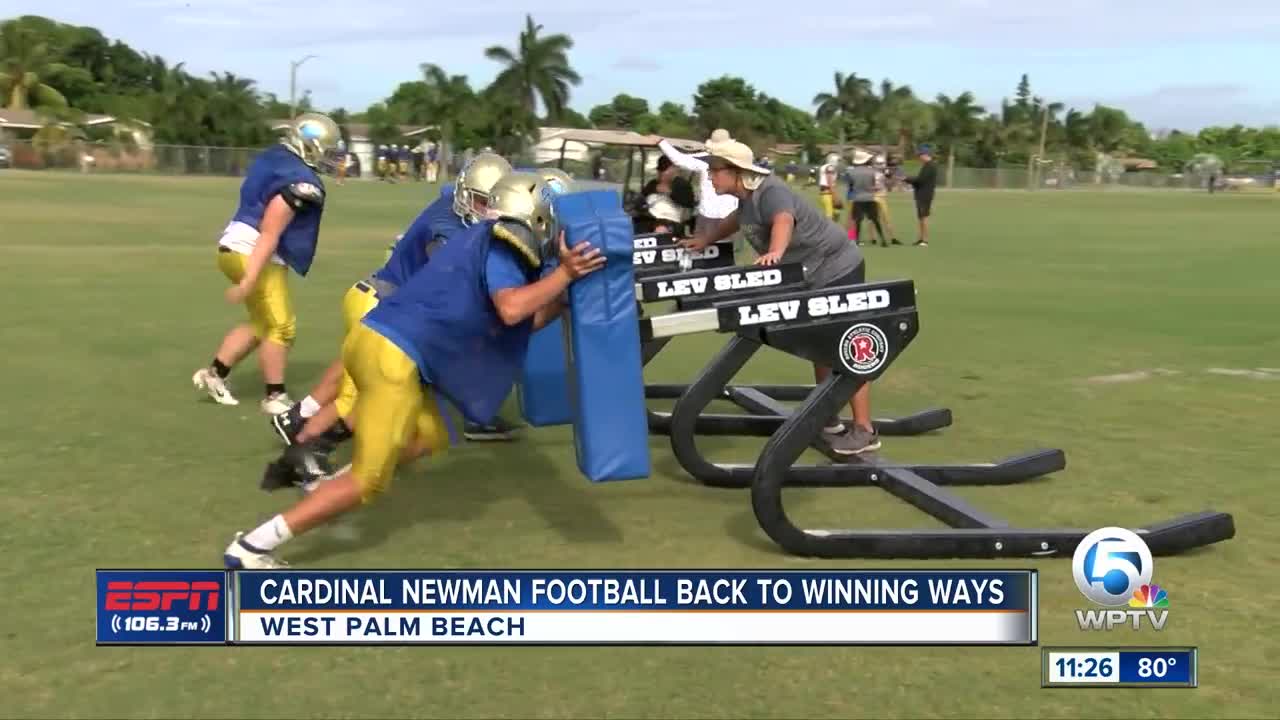 Cardinal Newman Football back to winning ways