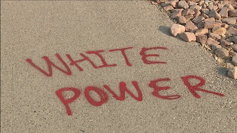 Police investigate racist graffiti in Las Vegas