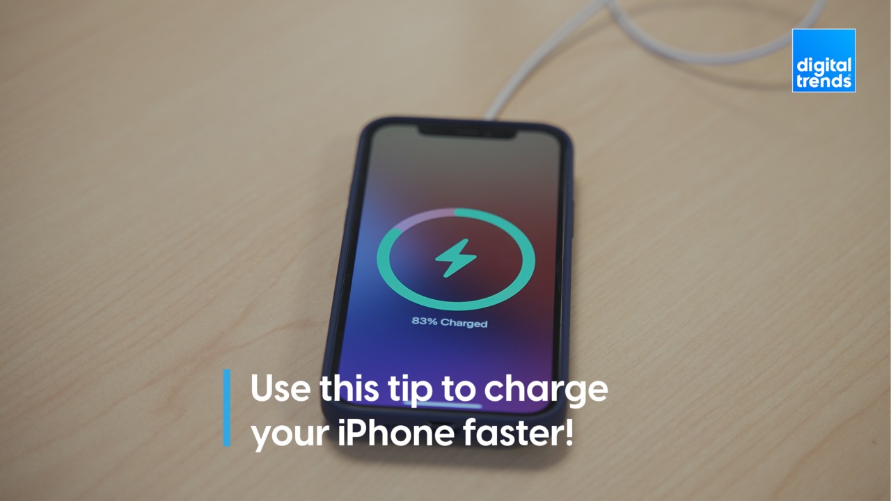 Use this trick to charge your iPhone faster!