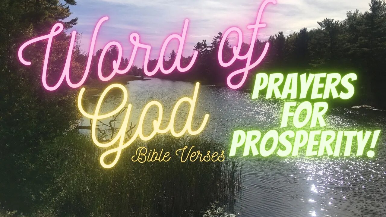 "Meditation Prayers For Prosperity!"