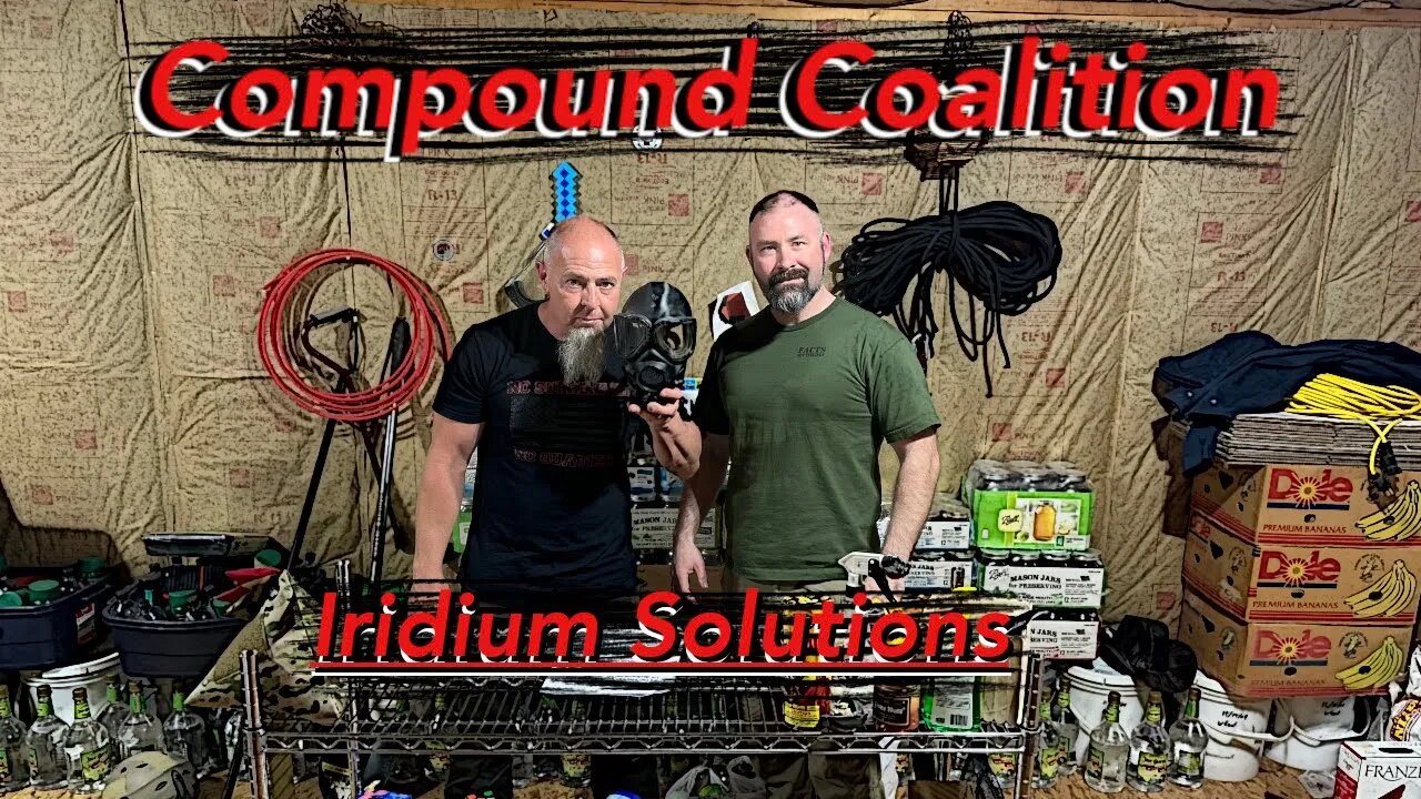 John sits down with Iridium Solutions! #gasmasks #prepper #prepping #apocalypse #doomsday #shtf