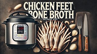 Instant Pot Chicken Feet Bone Broth Recipe (The Easiest Way)