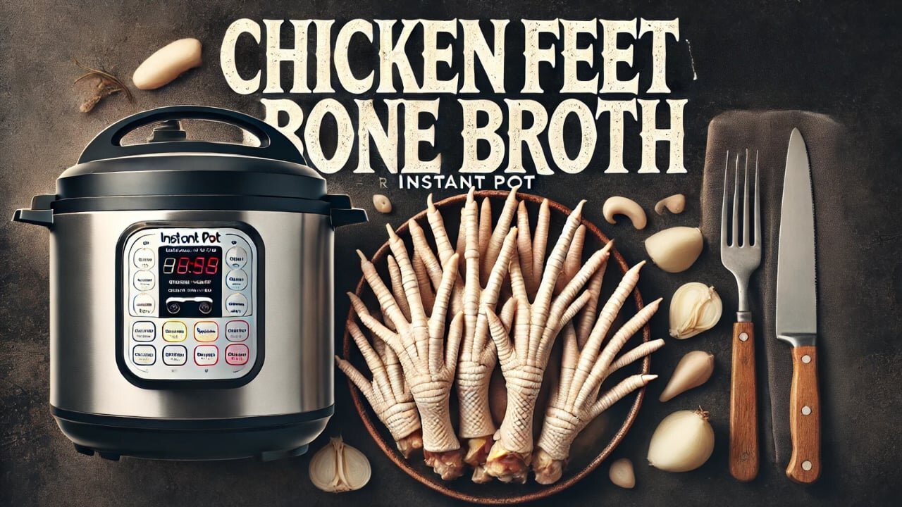 Instant pot chicken feet bone broth 2025
