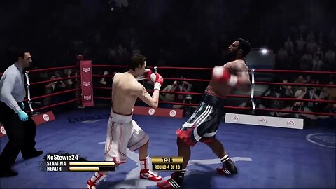 Ranked Fight Night Champion. Sat him down!!