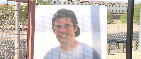 Pedestrian bridge dedicated to teen