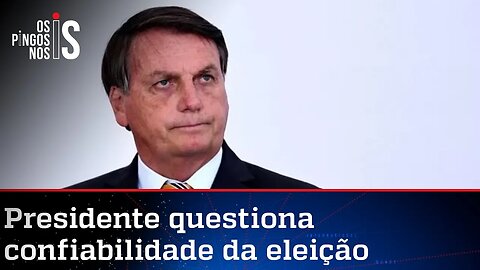 Bolsonaro volta a defender voto impresso