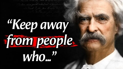 100 Mark Twain's Life Lessons so You Don't Screw Your Life Up