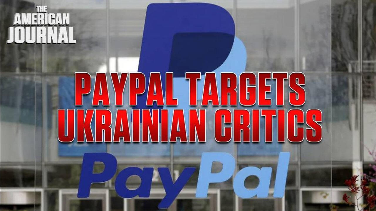 Paypal Purges Anti-War Activists For Opposing Ukraine