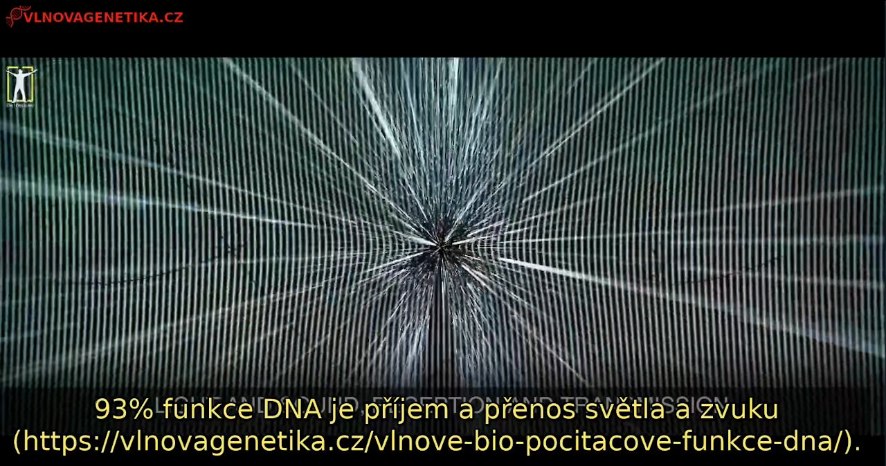 Frekvence 528 Hz - 93% funkce DNA je Příjem a Přenos Světla a Zvuku - Láska