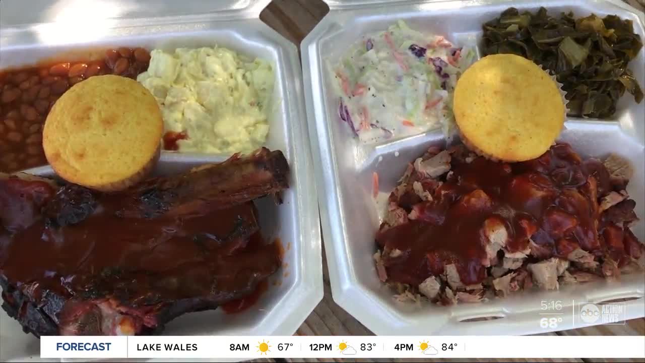 Historic Tampa BBQ joint spends month feeding first responders, starring on popular PBS food show