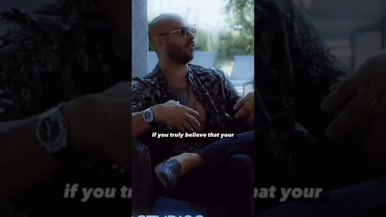 Belief Will Make It A Reality - Andrew Tate | Become Alpha #mindset #hustlersuniversity