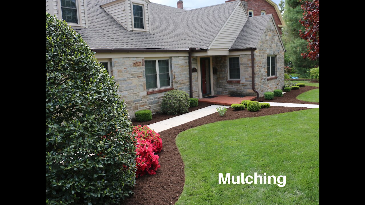 Mulching https://www.groshslawnservice.com/mulching