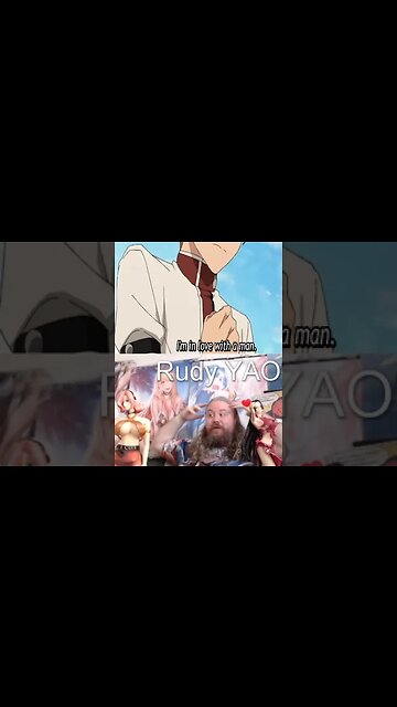 😂 Rudy Think he is GAY I am laughing so much I am crying 😂 Funniest show this year #anime #shorts