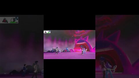 Pokémon Sword - Gigantamax Gengar Used Hypnosis!