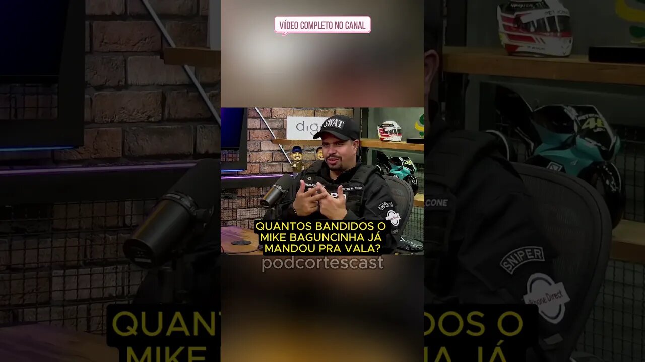 QUANTOS BANDIDOS O MIKE BAGUNCINHA JÁ MANDOU PRA VALA? #shorts #mikebaguncinha #confusosobrinho