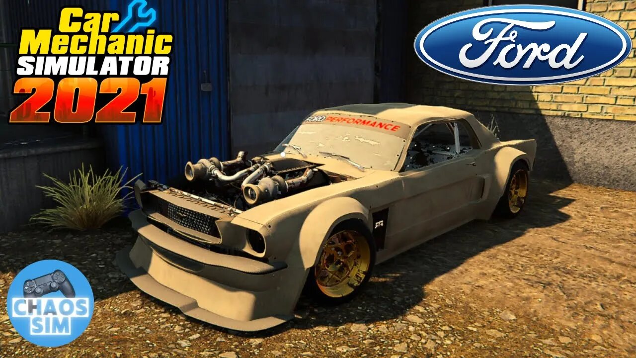 Ford Mustang Hoonicorn Restoration // Car Mechanic Simulator 2021