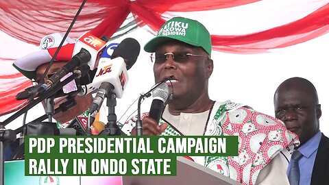 Highlight of PDP Presidential Campaign Rally in Ondo State