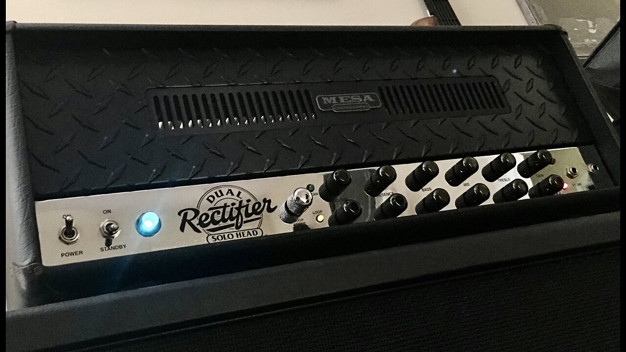 Prototype Mesa Boogie Dual Rectifier Rev C