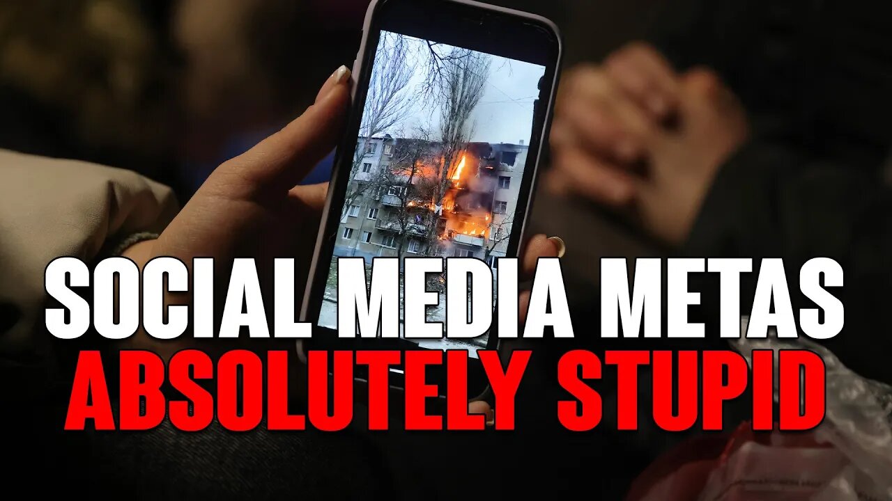 ABSOLUTELY Stupid Social Media METAS, Say GOODBYE To The Peasant!