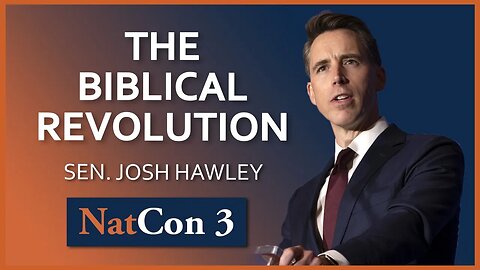 Sen. Josh Hawley | The Biblical Revolution | NatCon 3 Miami