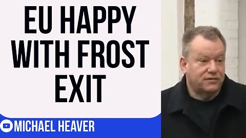 Brussels CELEBRATE Lord Frost Leaving