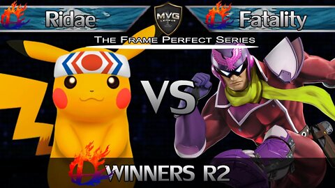 Rideae (Pikachu) vs. Fatality (C.Falcon) - Winners R2 - FPS