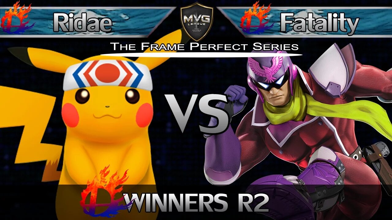 Rideae (Pikachu) vs. Fatality (C.Falcon) - Winners R2 - FPS