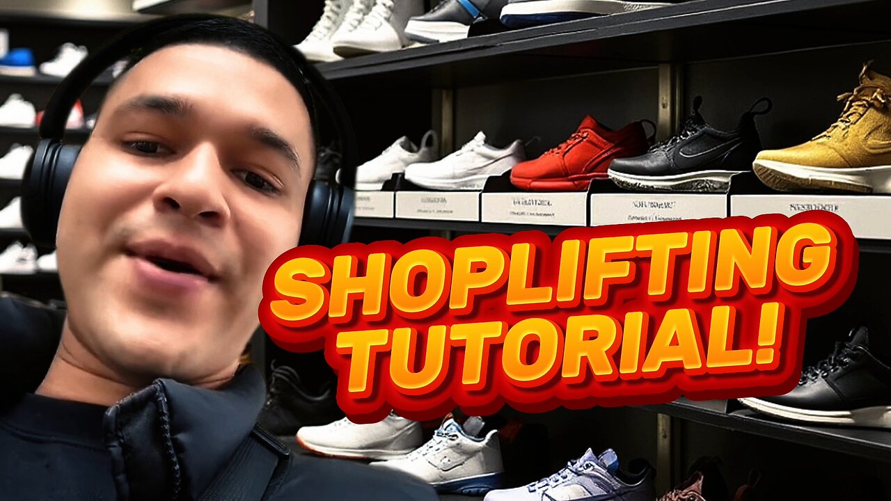 Migrant Shoplifting Tutorial at a Shoe Store 👟