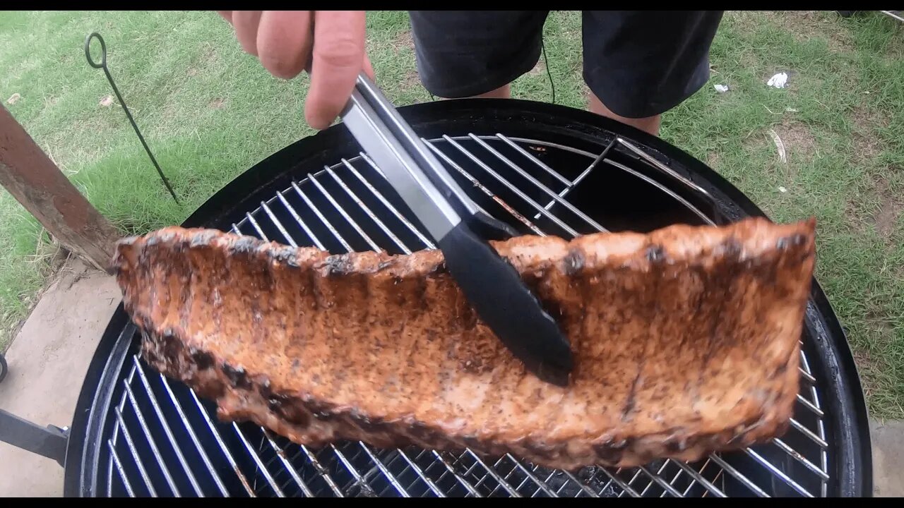 Baby Back Ribs Cooked In Under 3 Hours | Weber Smokey Mountain