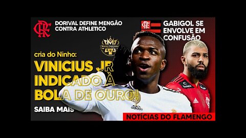 BRASILEIRÃO: DORIVAL DEFINE TIME DO FLAMENGO COM MUDANÇA E ESTREIA! CONFUSÃO CM GABIGOL! VINICIUS JR