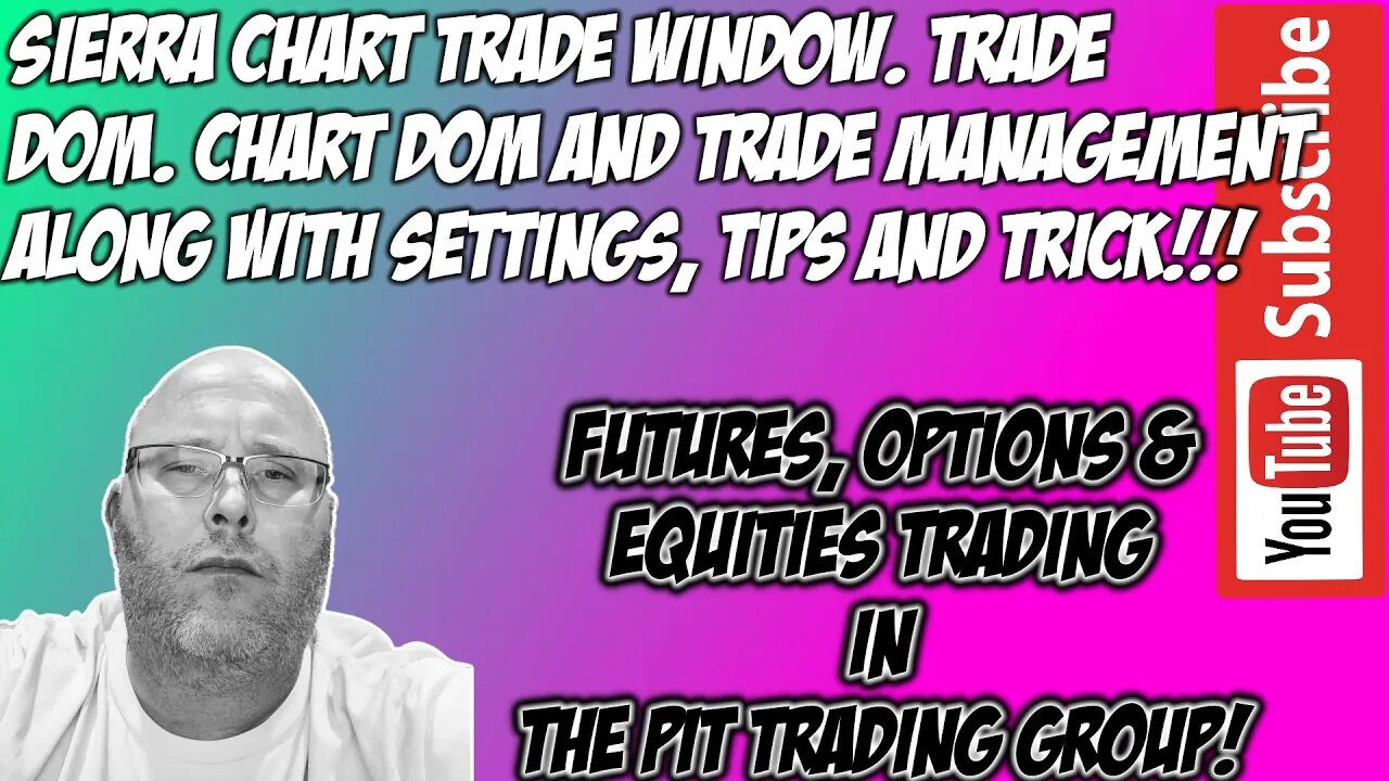 Sierra Chart Trade DOM Chart DOM and Trade Management - The Pit Futures Trading