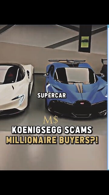 koenigsegg SCAM Its ownBuyers