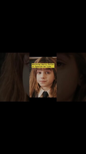 watching Harry Potter in Spanish be like #shorts #youtubeshorts #harrypotter