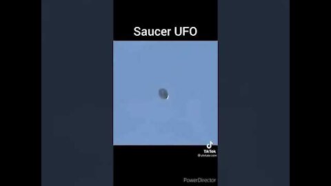 Daytime footage of UFO captured on camera #shorts