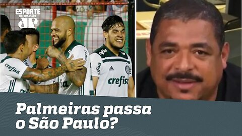 Vai passar o São Paulo? OLHA o que Vampeta falou do Palmeiras!