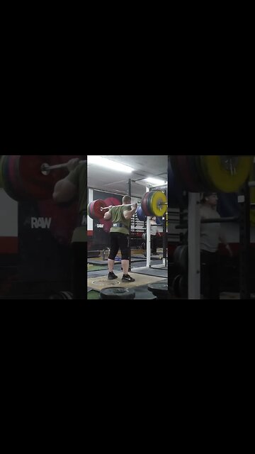 210 kg / 462 lb - Back Squat