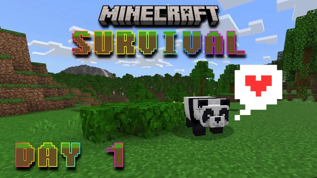 I MINECRAFT I SURVIVAL I DAY ONE I FATHER & SON I