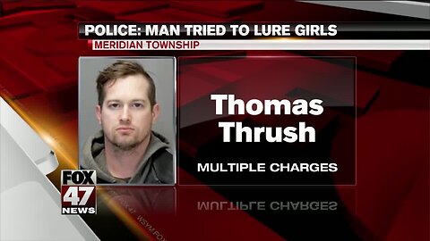 Man arrested in child sexual abuse incident in Meridian Township