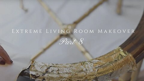Give any piece of furniture a French heirloom look! Gold Leaf / Gilding Tutorial 