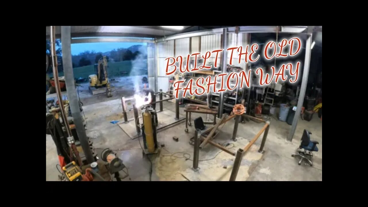 The Shop Tables Your Grandpa Tells You Stories About !! DIY Welding Tables Turned Out Sick !!